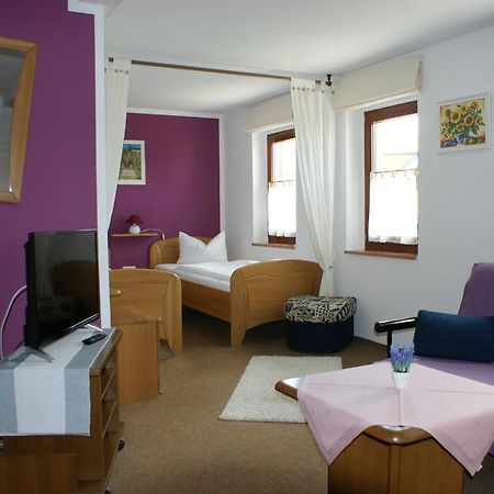 Pension Goldener Anker Reinhardtsdorf-Schona Exterior foto